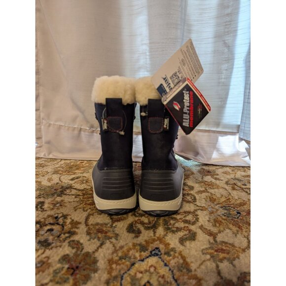 Pajar Canada Marcel Kids (US 4Y) Boots Blue Winter Waterproof - Picture 3 of 6